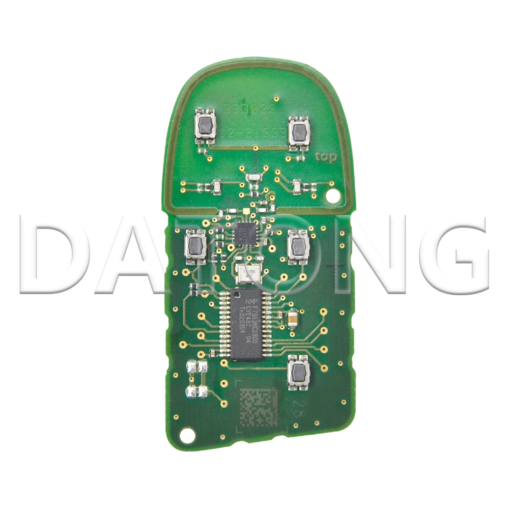 Datong World Car Remote Key PCB Board For Jeep Renegade Compass Fiat M3N-40821302 4AChip 433MHz Original Factory Replacment