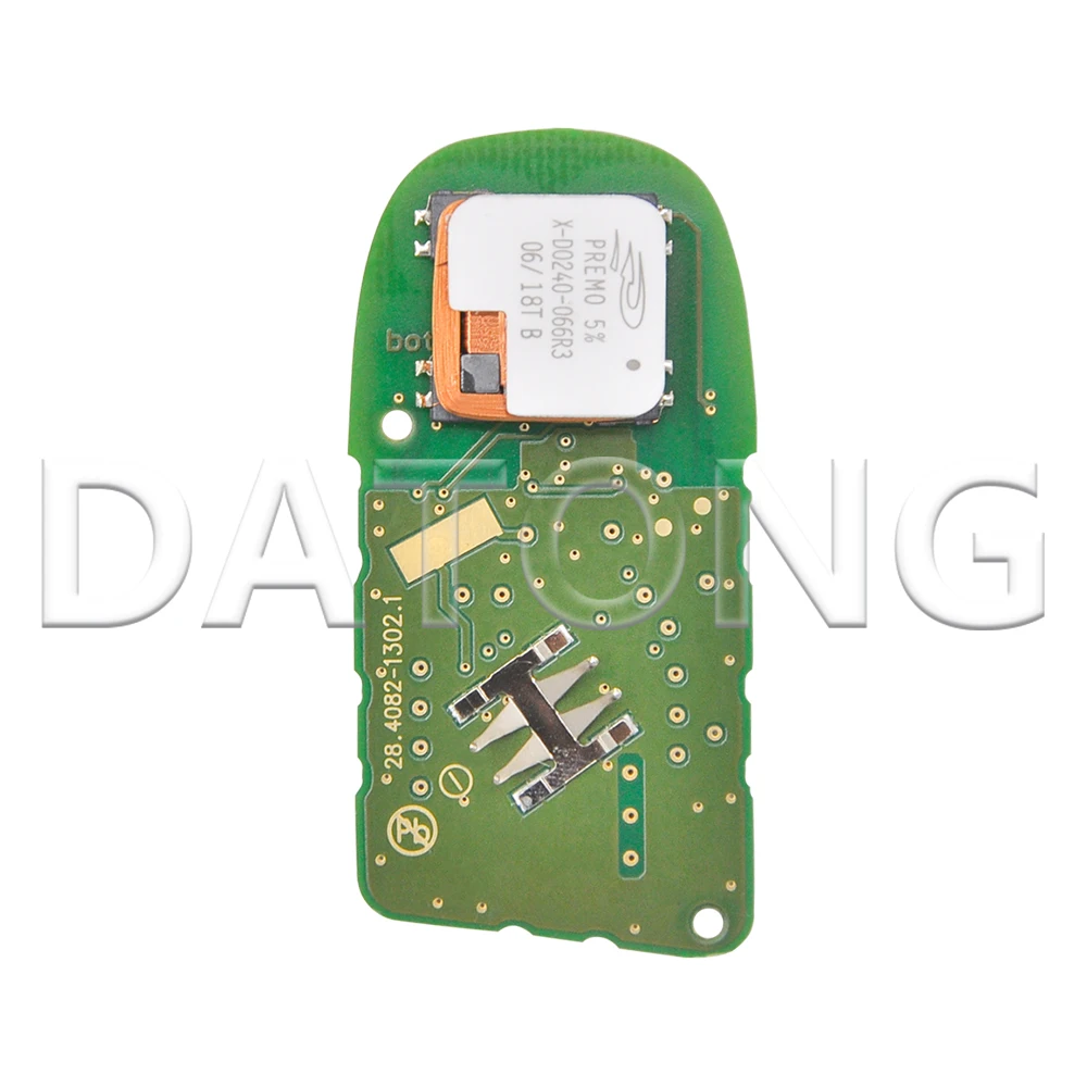 Datong World Car Remote Key PCB Board For Jeep Renegade Compass Fiat M3N-40821302 4AChip 433MHz Original Factory Replacment