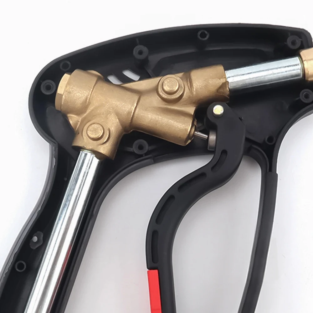High Pressure Water Spray Gun 280bar 4000psi M22 Male + G1/4 Female for Professional Electric High Pressure Washers