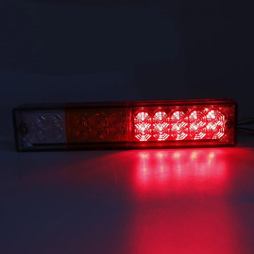 2X 24V 12V Car Trailer Lights LED Stop Rear Tail Brake Reverse Lights Turn Indiactor ATV Truck Caravan Aanhanger LED Verlichting