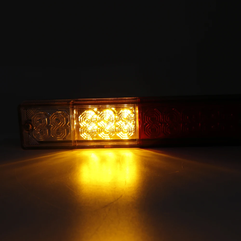 2X 24V 12V Car Trailer Lights LED Stop Rear Tail Brake Reverse Lights Turn Indiactor ATV Truck Caravan Aanhanger LED Verlichting