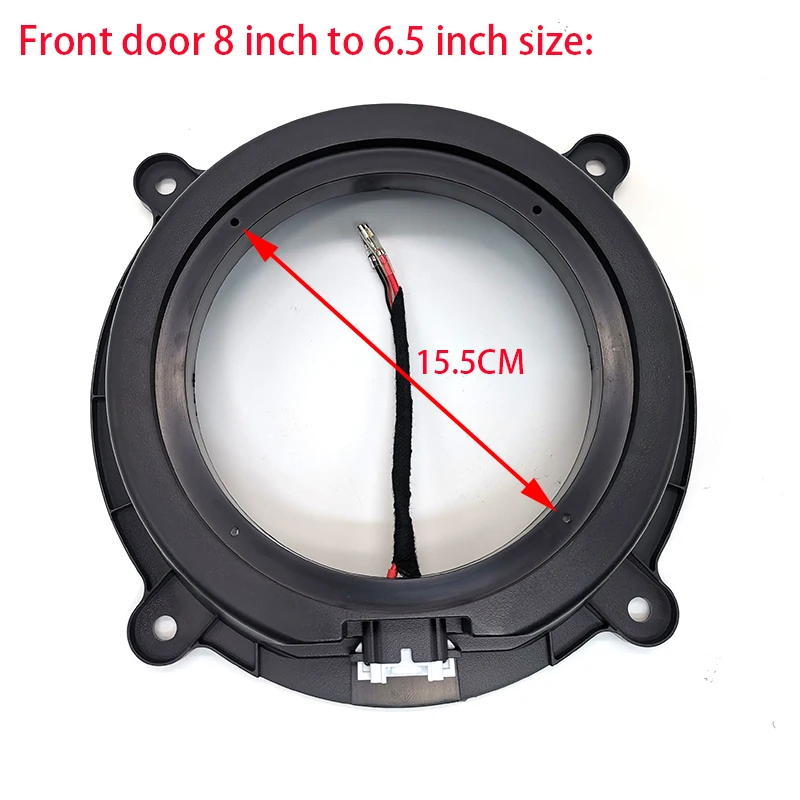 2pcs Audio Modification 6.5 Speaker Pad Washer Treble Bracket Adapter Mount for Mazda Atez Ankesaila CX-4 CX-5 CX7