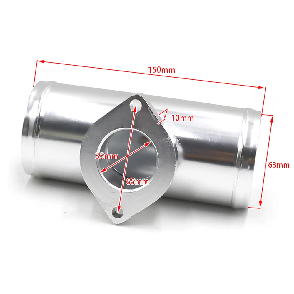 Type-RS Turbo Blow off Valve Adjustable 25psi BOV With 63mm or 76mm Flange Pipe For GD-RS FV RZ Blow Off Valve Adapter L=150mm
