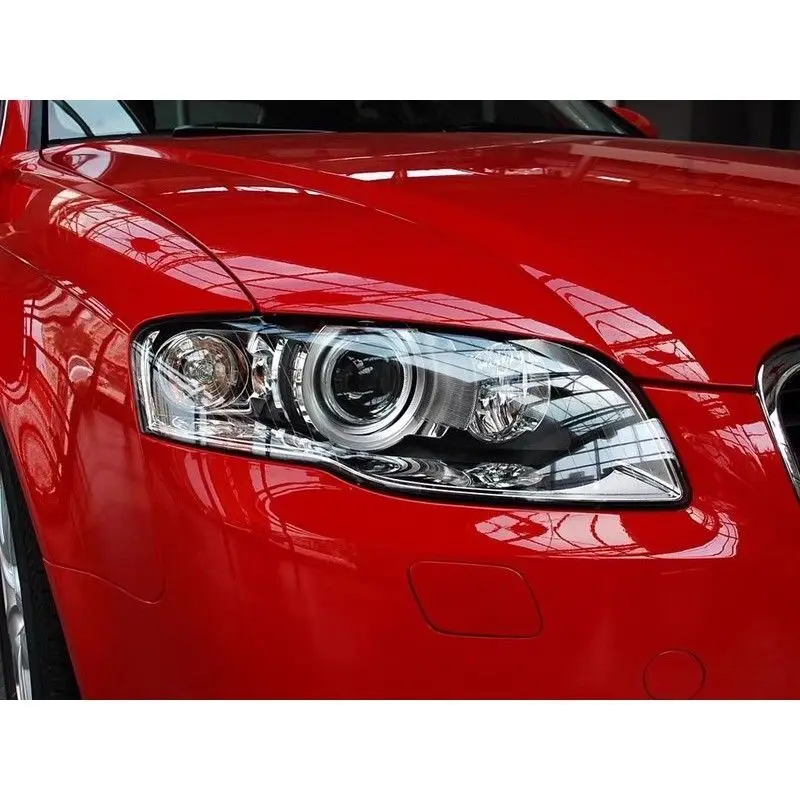 For Audi A4 B7 S4 RS4 2006 2007 2008 Front Headlight Lens Cover 1Pair Transparent Lampshade Clear Headlamp Cover Shell