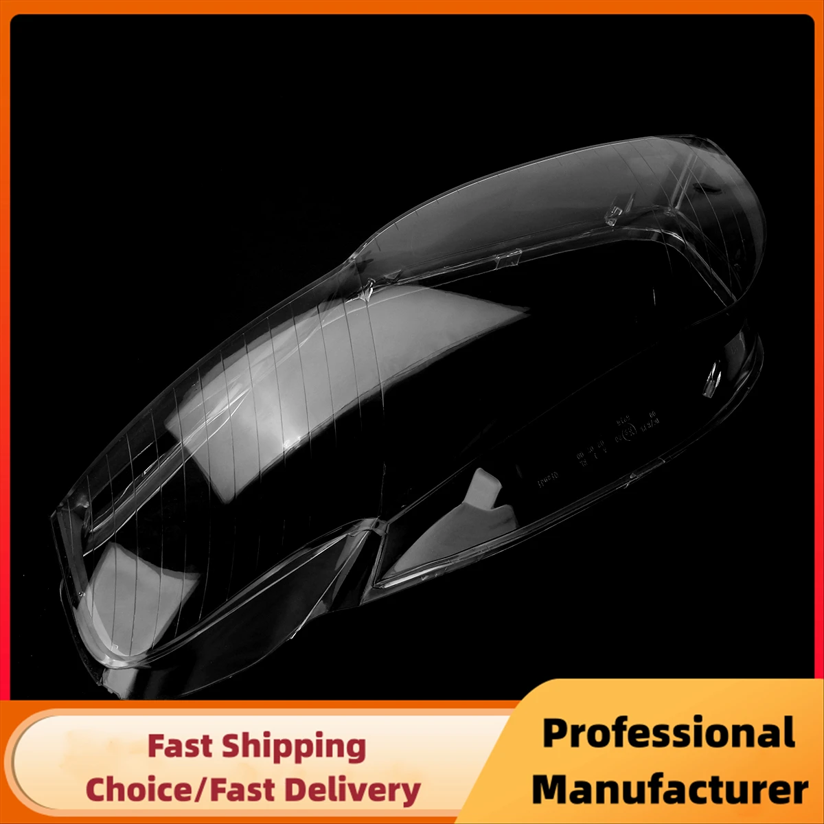 For Audi A4 B7 S4 RS4 2006 2007 2008 Front Headlight Lens Cover 1Pair Transparent Lampshade Clear Headlamp Cover Shell