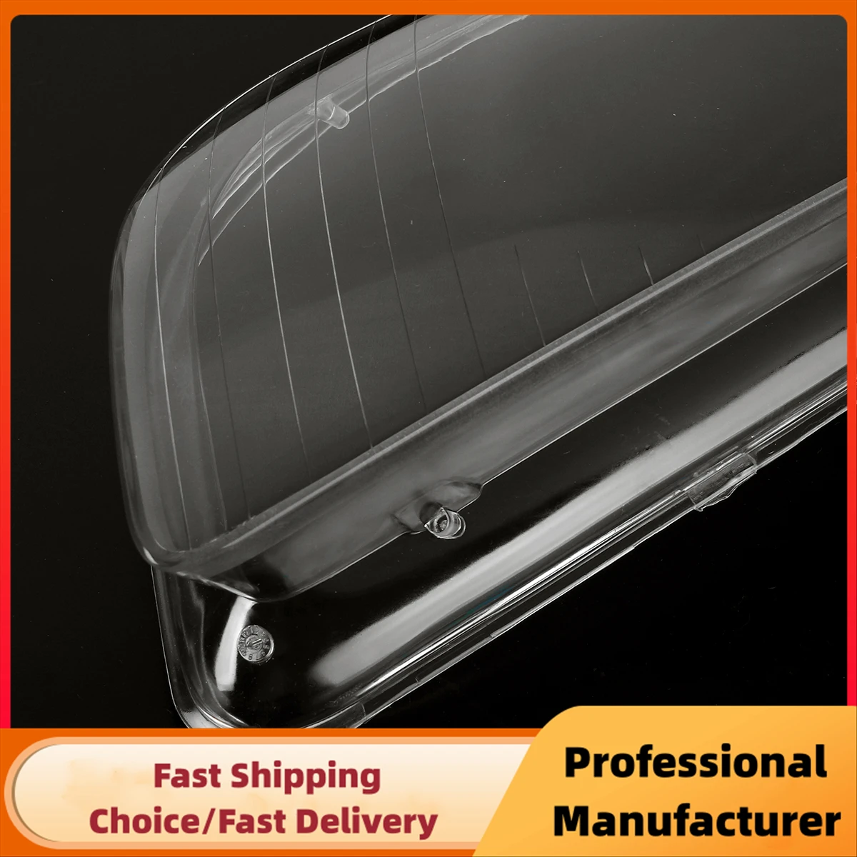 For Audi A4 B7 S4 RS4 2006 2007 2008 Front Headlight Lens Cover 1Pair Transparent Lampshade Clear Headlamp Cover Shell