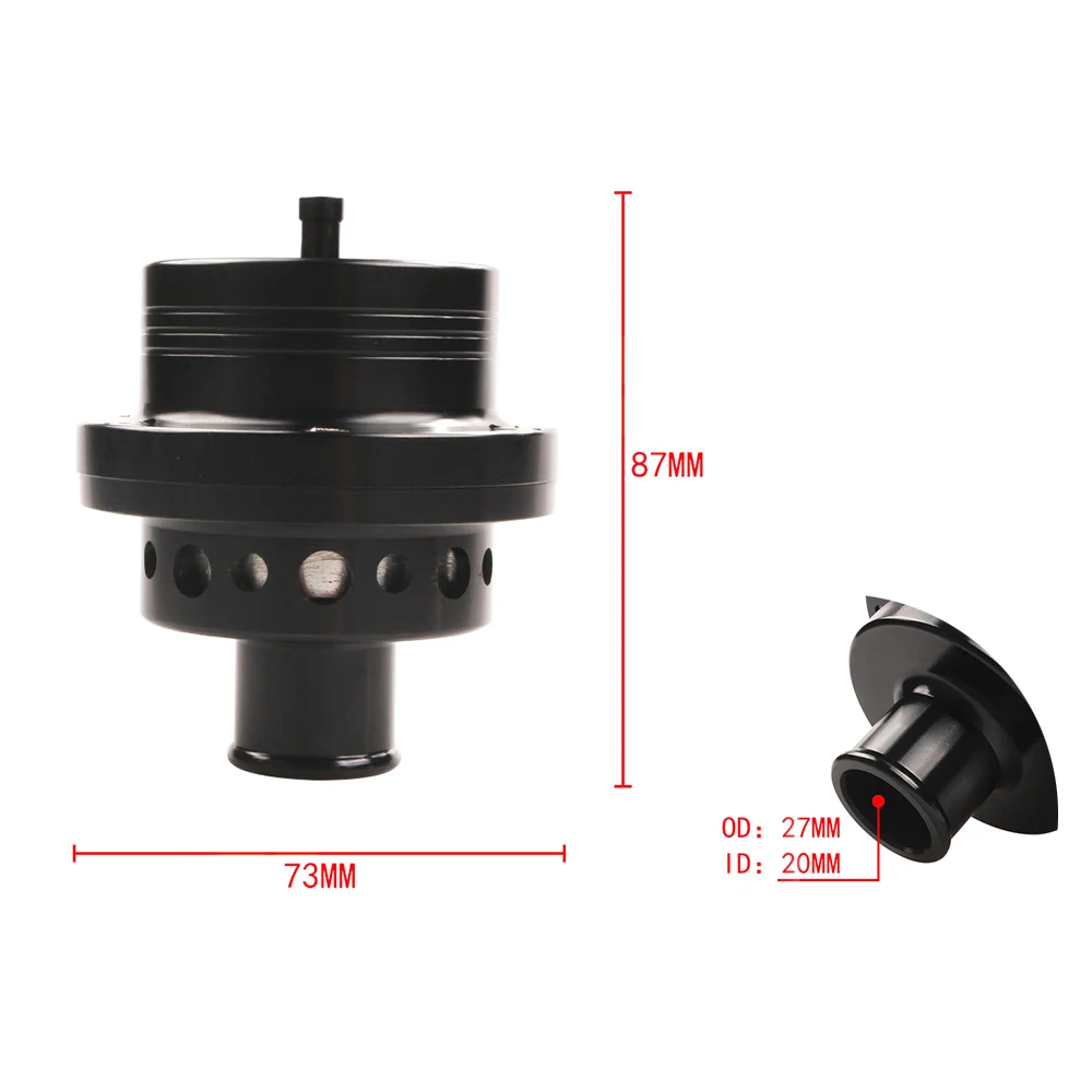 Universal Aluminum Dump Auto Turbo Blow off Valve For BMW HONDA ford audi VW Golf MK4 Jetta A4 B5