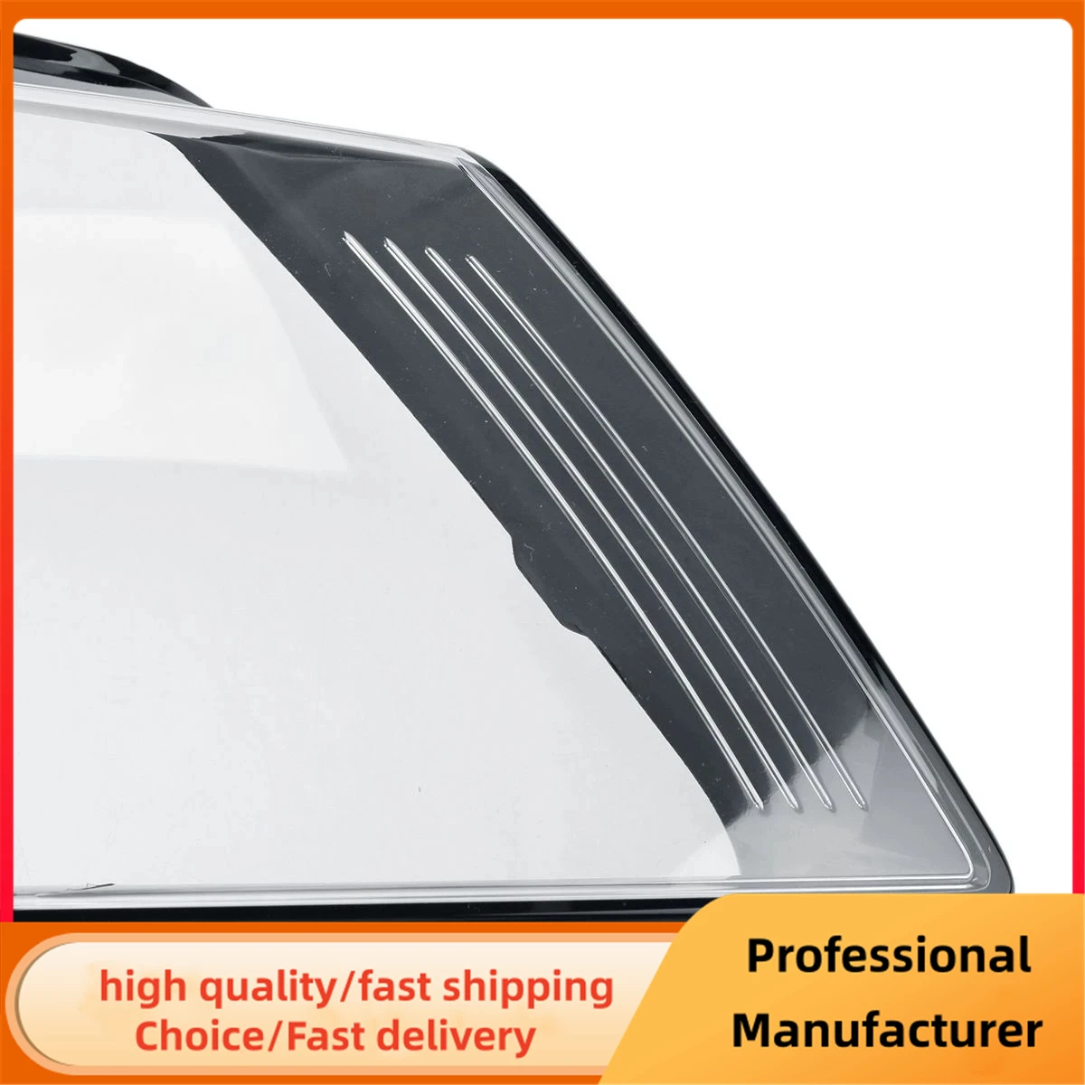 Left/Right Front Headlight Lens Cover For Audi A3 8P S-line S3 RS3 Facelift All Models 2008-2012 Clear Headlamp Shell