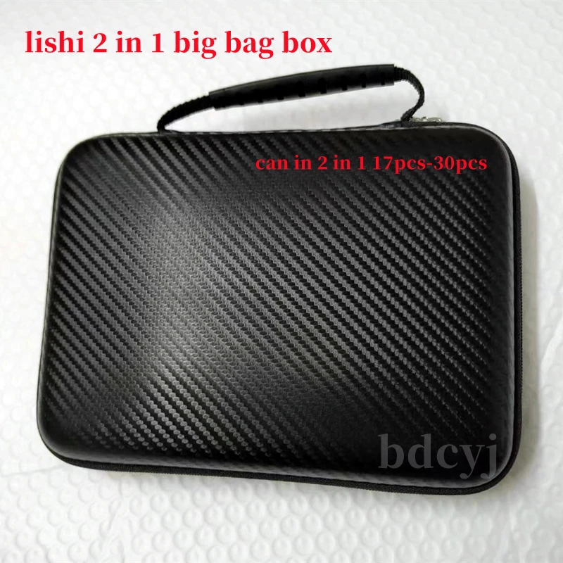 BLACK BAG 2in1 Decoder Lishi 2 in 1 Tool carry bag case blank case lishi tools empty case no tool bag canadd17-33 PCS /lot