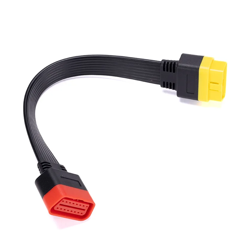 OBD2 Extension Cable 16Pin Male To Female Auto OBDII Extended Connector 36cm Car Diagnostic Tool Adapter for Launch/Diagzone