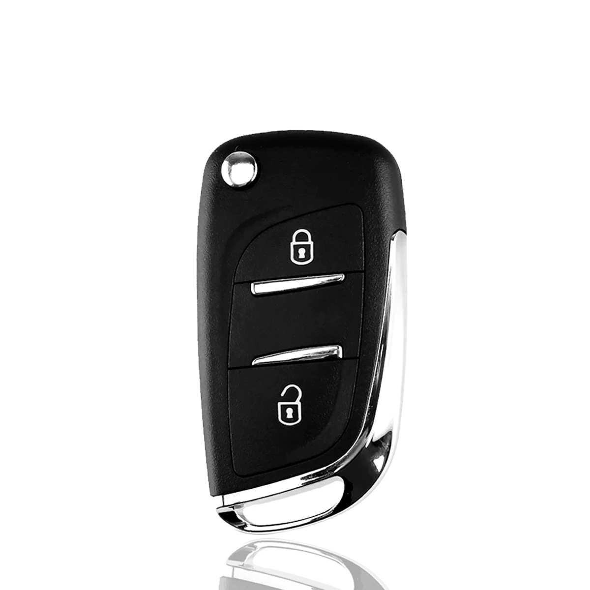 BEST KEY433MHz ASK/FSK Modified Flip Remote Car Key For Peugeot 107 207 307307S 308 407 607 CE0536 VA2/HU83 PCF7961 2/3 BTN Key