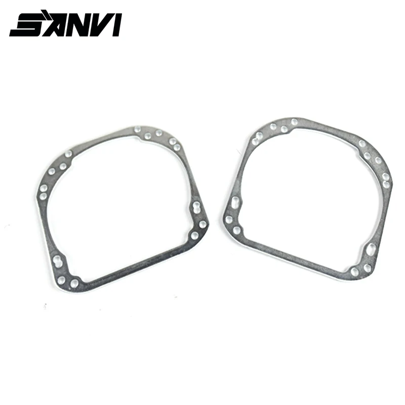 SANVI 2PCS UNIVERSAL Auto Projector Lens Framework for Hella 3r G5 Bi LED Projector Lens Car Light Accessories