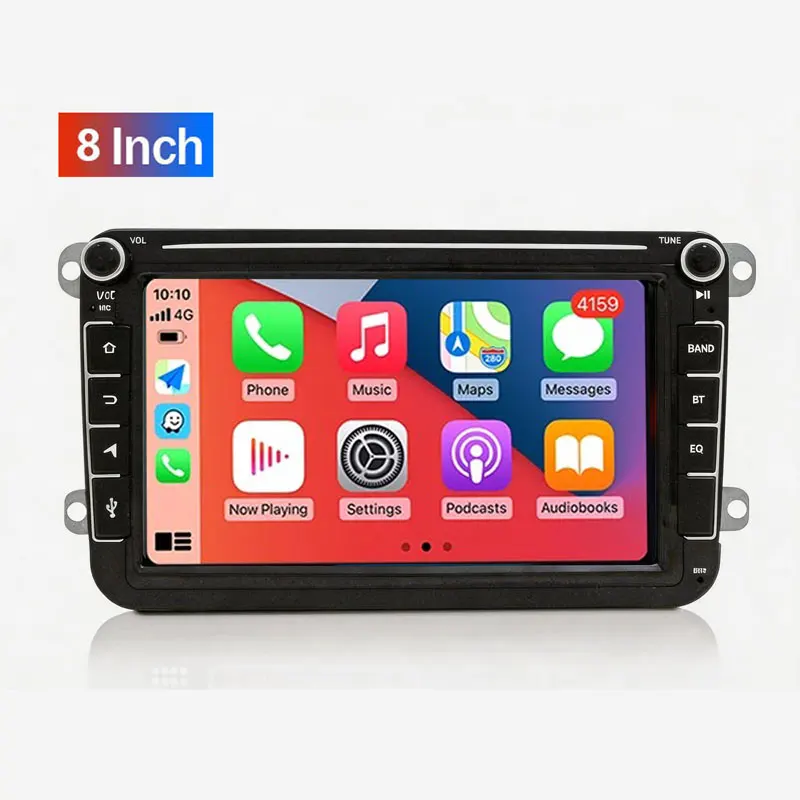 Fast Boot Car Radio for VW POLO GOLF Plus PASSAT JETTA Skoda TIGUAN TOURAN SHARAN SCIROCCO Caddy Vento Carplay Audio Auto Linux