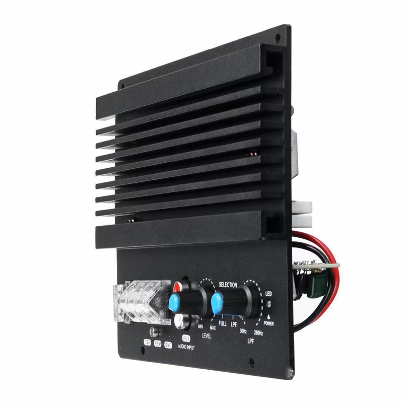 12V Universal Car Amplifier Board 600W Mono Car Audio Amplifier Powerful Automobile Stereo Subwoofers Amplifier Car Accessories