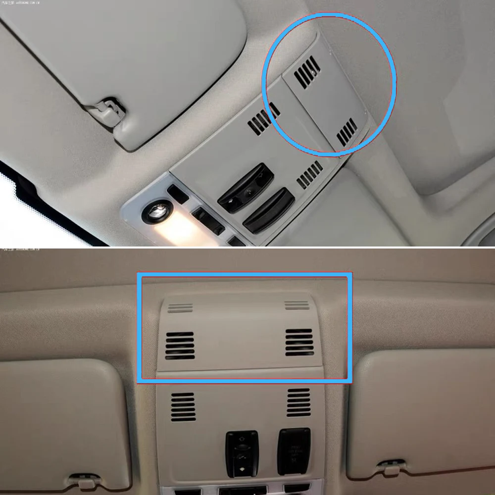 Car Interior Sunroof Switch Roof Reading Lamp Cover Trim For BMW X1 3 Series E84 E91 51448036236