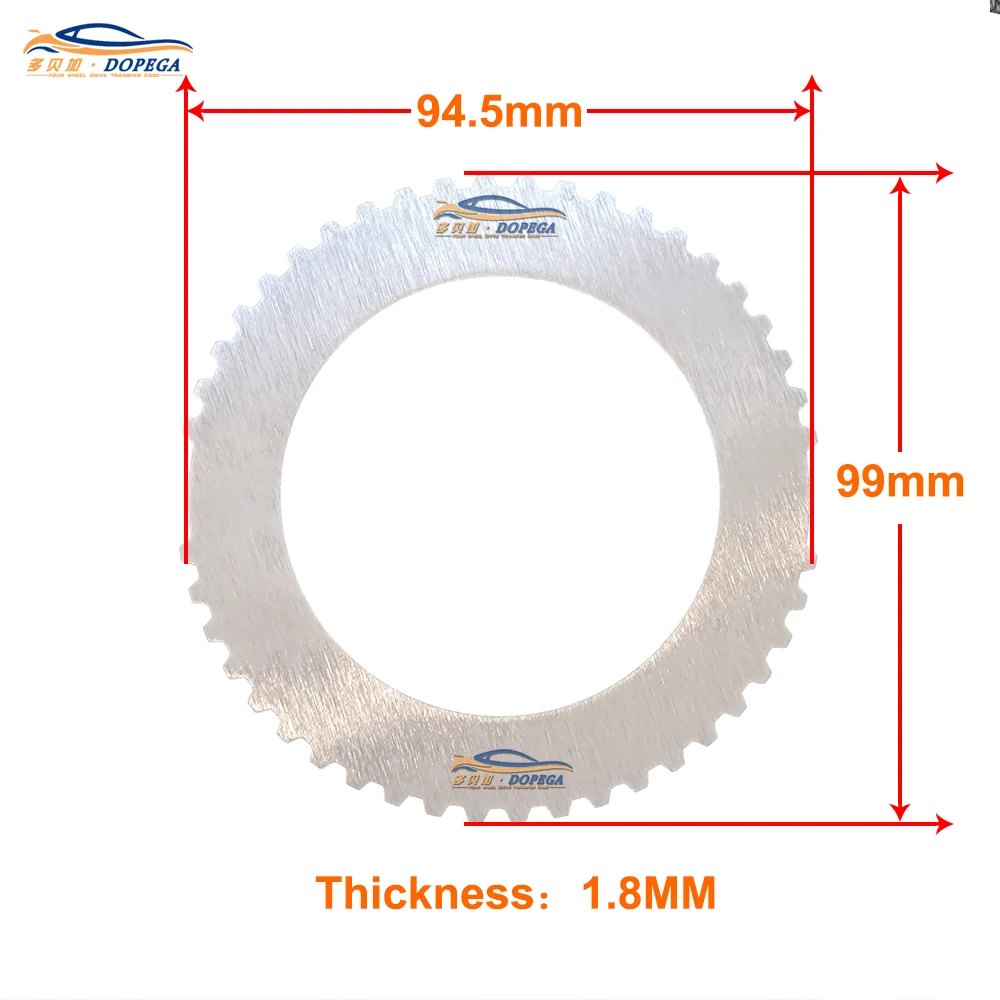 Mini Clutch Disc Friction Plates Kit Fit For MINI Rear Differential GTR Central Differential Repair Kit Duster Steel Plate Kit