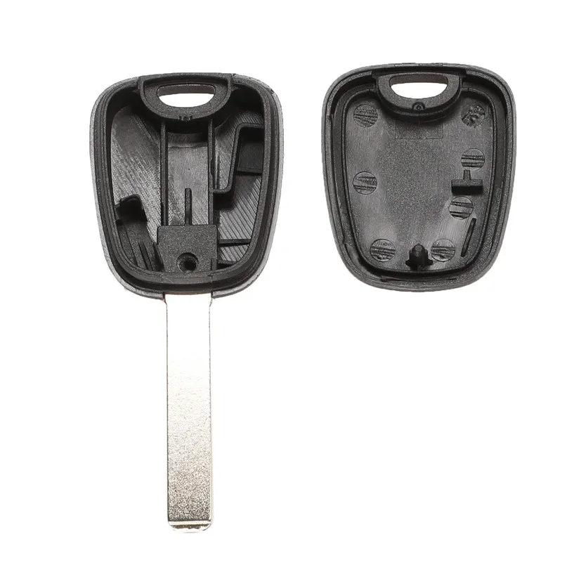 10pcs Transponder Car Key Shell For Peugeot 106 107 307 207 306 406 For Citroen C2 C3 C4 VA2 HU83 Fob Case