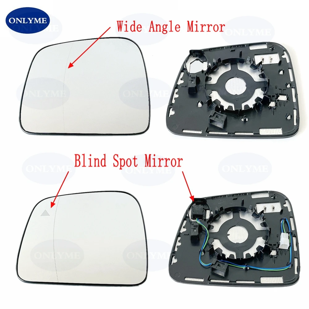 Heated Blind Spot Normal Wide Angle Mirror Glass For JEEP Grand Cherokee 2011 2012 2013 2014 2015 2016 2017 2018 2019 2020 2021