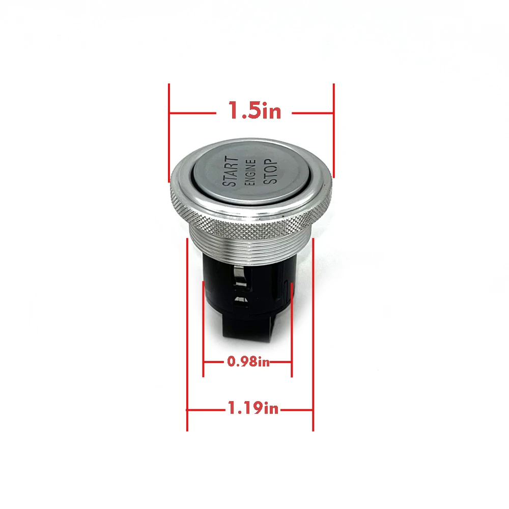 Car equipment Start Stop Button Switch Accessories Keyless Entry System Button Remote Start Button