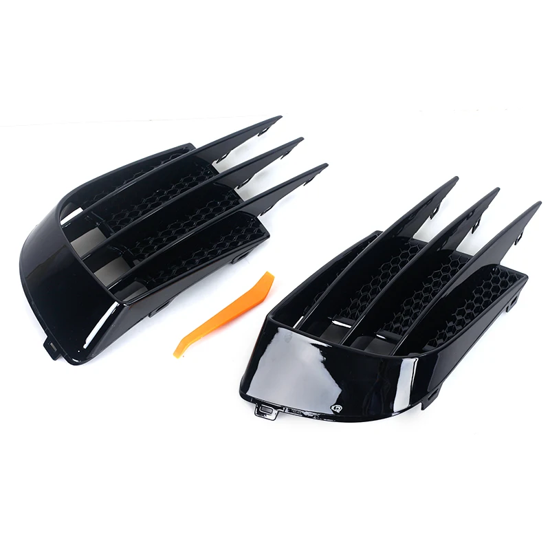 For VW Volkswagen Golf 6 MK6 VI GTI R R20 ABS Fog Lamps Shade Car Front Fog Light Hoods Eyebrow Eye Wind Knife Cover Trim