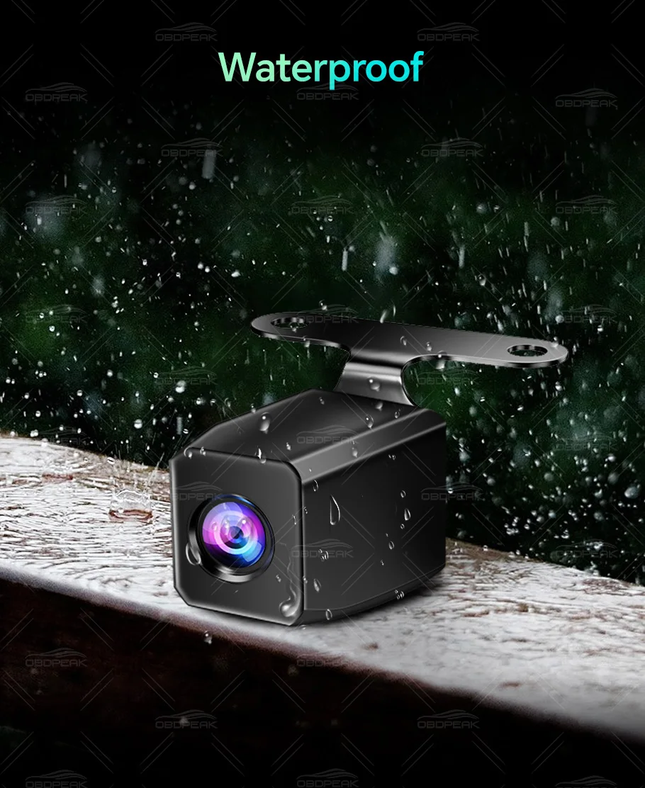 1920*1080P RearView Camera 6M/10M/15M Car and Truck Universal Night Vision Camera Waterproof With Auto Reversing Parking Line