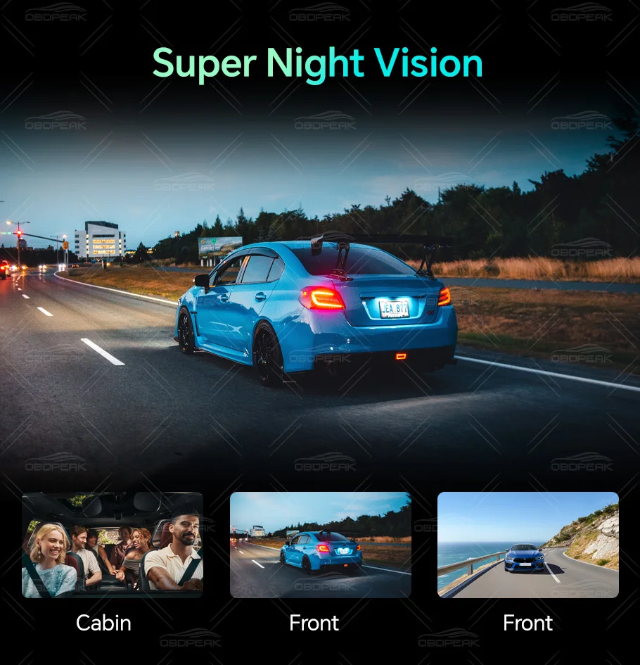 1920*1080P RearView Camera 6M/10M/15M Car and Truck Universal Night Vision Camera Waterproof With Auto Reversing Parking Line