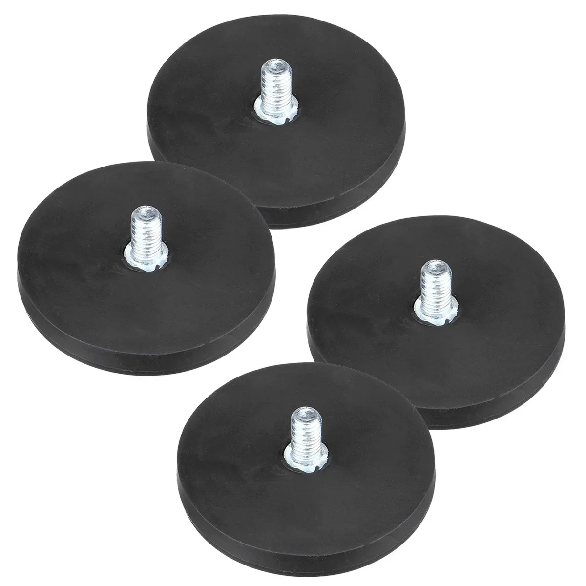 10PCS 66MM M8 Bolt Magnetic Base Mount Bracket Clamp LED Work Light Bar Holder SUV Offroad
