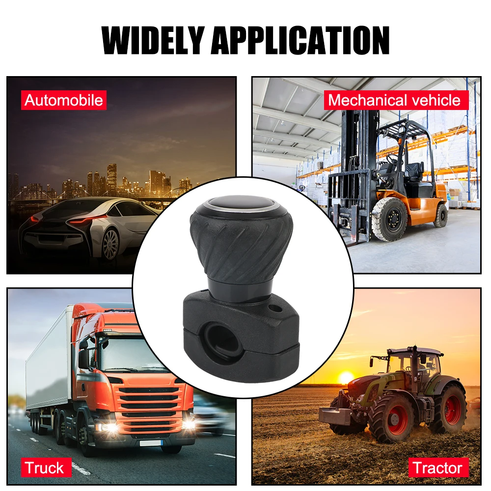 Grip Ball Turning Hand Control Spinner Knob Car Steering Wheel Booster 360 Degree For Car Truck Tractor Forklift Auto Parts