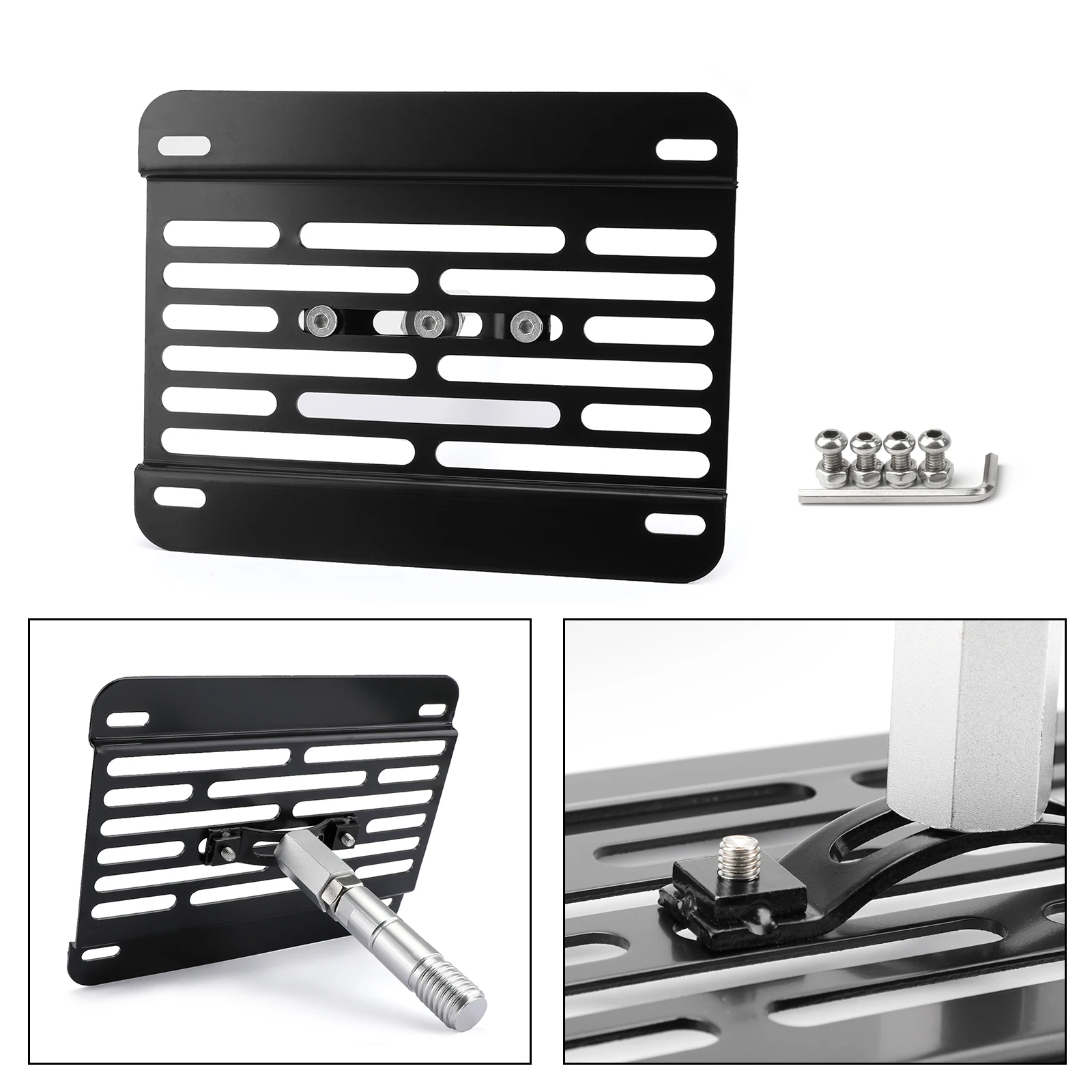 New Bumper Tow Hook License Plate Mount Bracket For BMW F30 F32 F10 3/4/5 SERIES