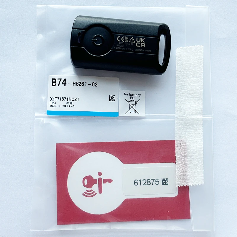 TXY0004 Original SKEA7E-03 For Yamaha NVX155 NMAX155 XMAX300 AEROX155 JANUS125 Motorcycle Remote Control Key 433.92MHz ID49 Chip