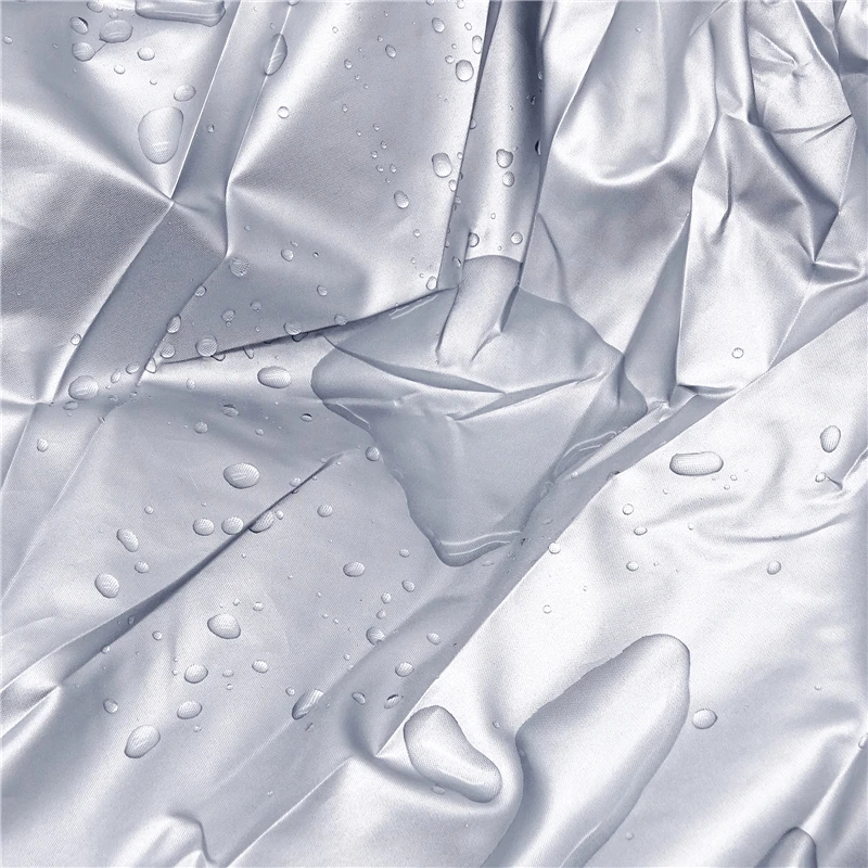 Boat Cover Yacht Outdoor Protection Waterproof Boat Cover Oxford Fabric Anti-smashing Tear Proof Silver Reflective 300D 11-22FT