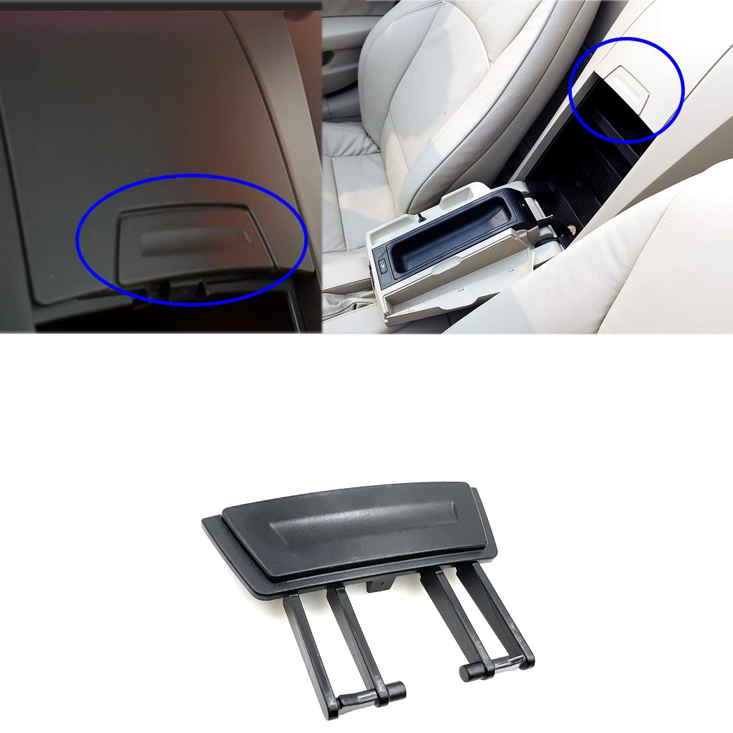 ESIRSUN Rear Center Console Tray Storage Box Switch Handle Fit For BMW Z4 E85 ,51466978107 51467043802