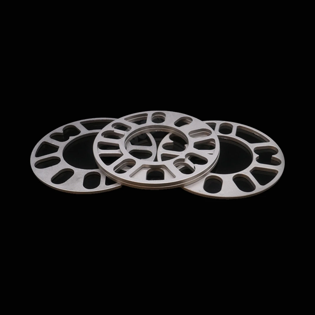 4Pcs 3/5/8/10mm Alloy Aluminum Wheel Spacers Shims Plate For 4/5 Stud Wheel 4x100 4x108 4x114.3 5x100 5x108 5x110 5x115 5x120