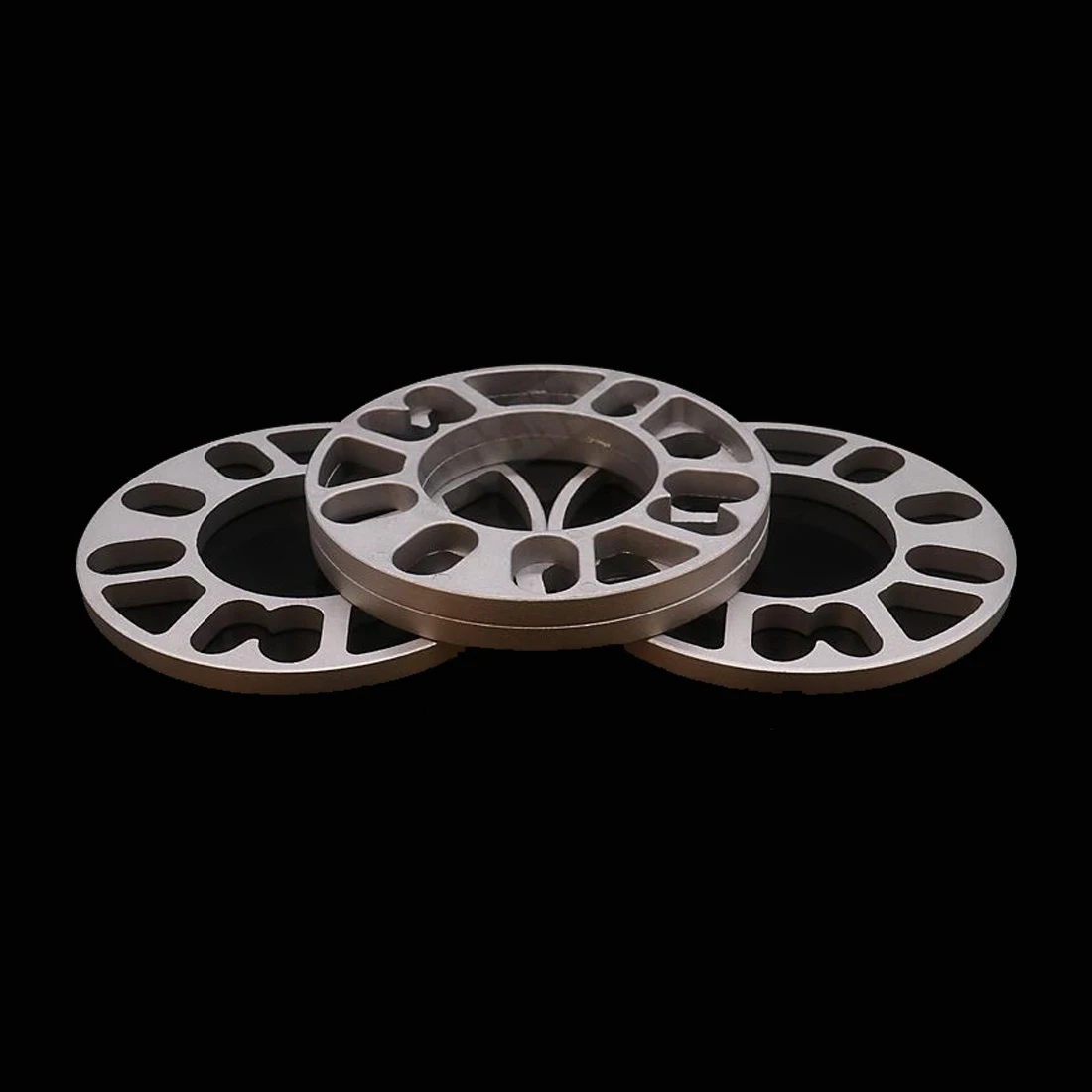 4Pcs 3/5/8/10mm Alloy Aluminum Wheel Spacers Shims Plate For 4/5 Stud Wheel 4x100 4x108 4x114.3 5x100 5x108 5x110 5x115 5x120