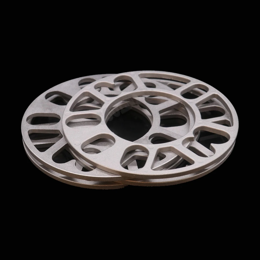 4Pcs 3/5/8/10mm Alloy Aluminum Wheel Spacers Shims Plate For 4/5 Stud Wheel 4x100 4x108 4x114.3 5x100 5x108 5x110 5x115 5x120