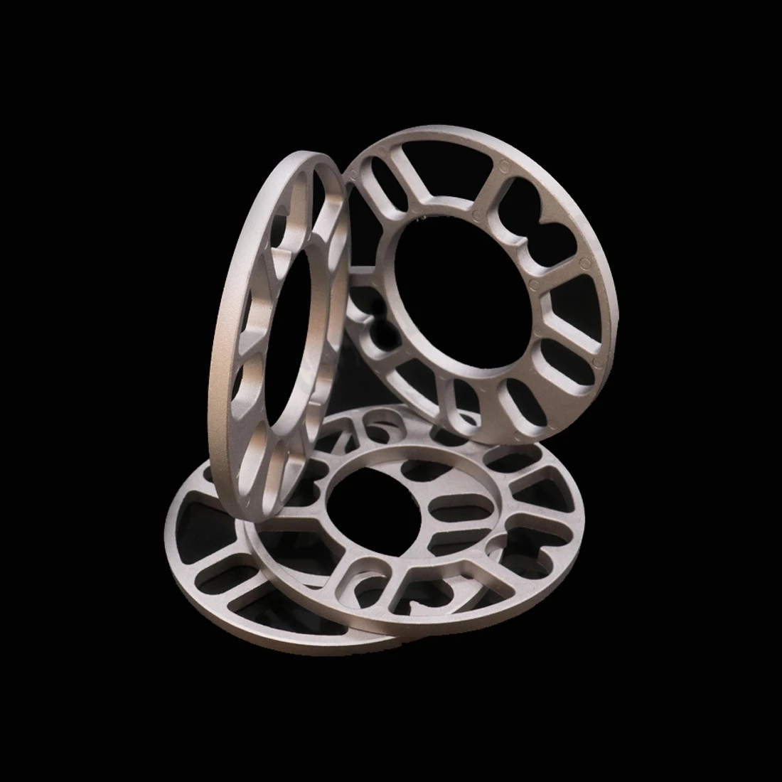 4Pcs 3/5/8/10mm Alloy Aluminum Wheel Spacers Shims Plate For 4/5 Stud Wheel 4x100 4x108 4x114.3 5x100 5x108 5x110 5x115 5x120