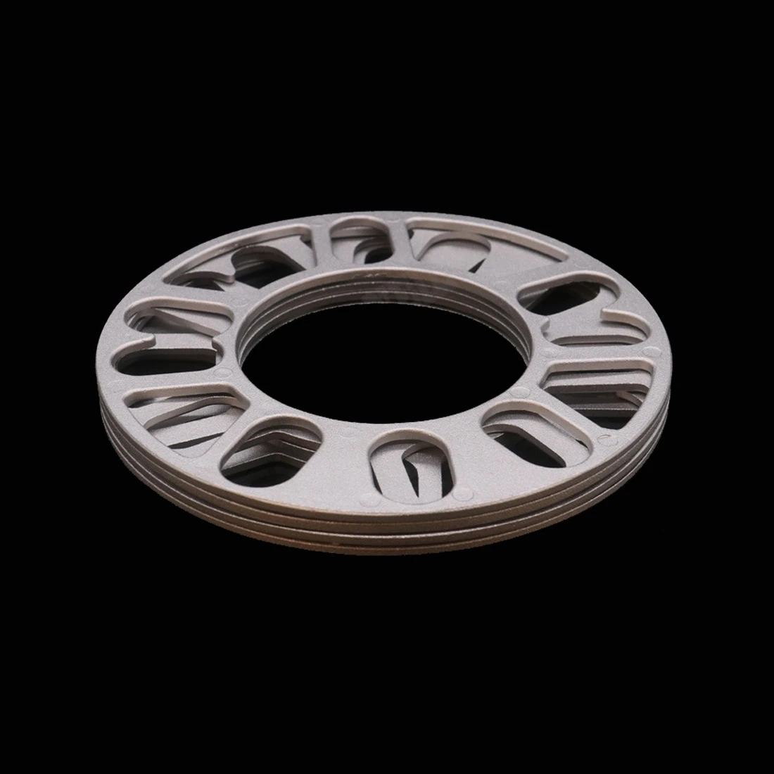 4Pcs 3/5/8/10mm Alloy Aluminum Wheel Spacers Shims Plate For 4/5 Stud Wheel 4x100 4x108 4x114.3 5x100 5x108 5x110 5x115 5x120