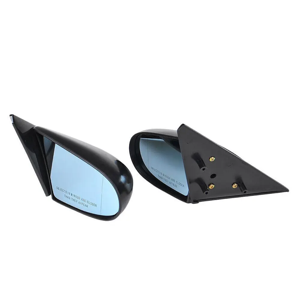 2x Spoon Style Side Door Wing Mirror Manual Adjustable Carbon Rearview Mirror For Honda Civic EG Sedan 1992-1995 4 Door