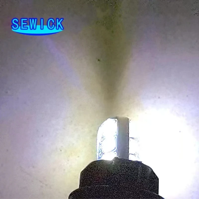 100Pcs Wholesale T10 Silicone Case 6 SMD LED Car Reading Dome Lights W5W WY5W 6LED 6SMD Wedge Turn Side Lamps Parking Bulb 12V