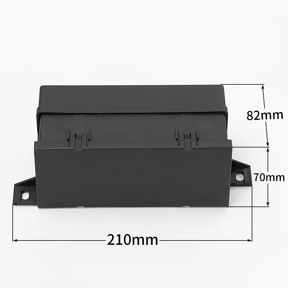 DaierTek 12V Auto 11 Way Fuse Relay Box Block With 5 Pin Relay and Fuses For Automotive Car Marine Truck Trailer Boat