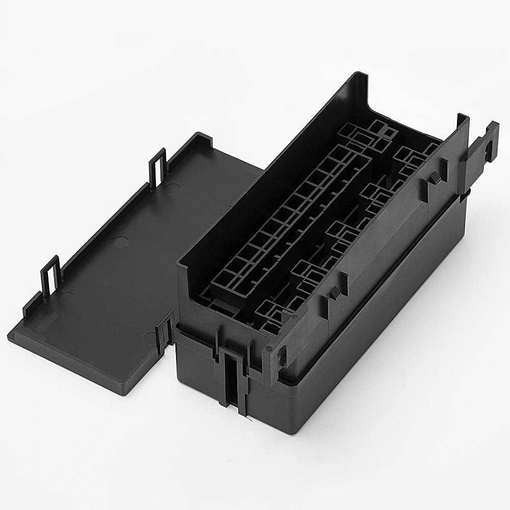 DaierTek 12V Auto 11 Way Fuse Relay Box Block With 5 Pin Relay and Fuses For Automotive Car Marine Truck Trailer Boat