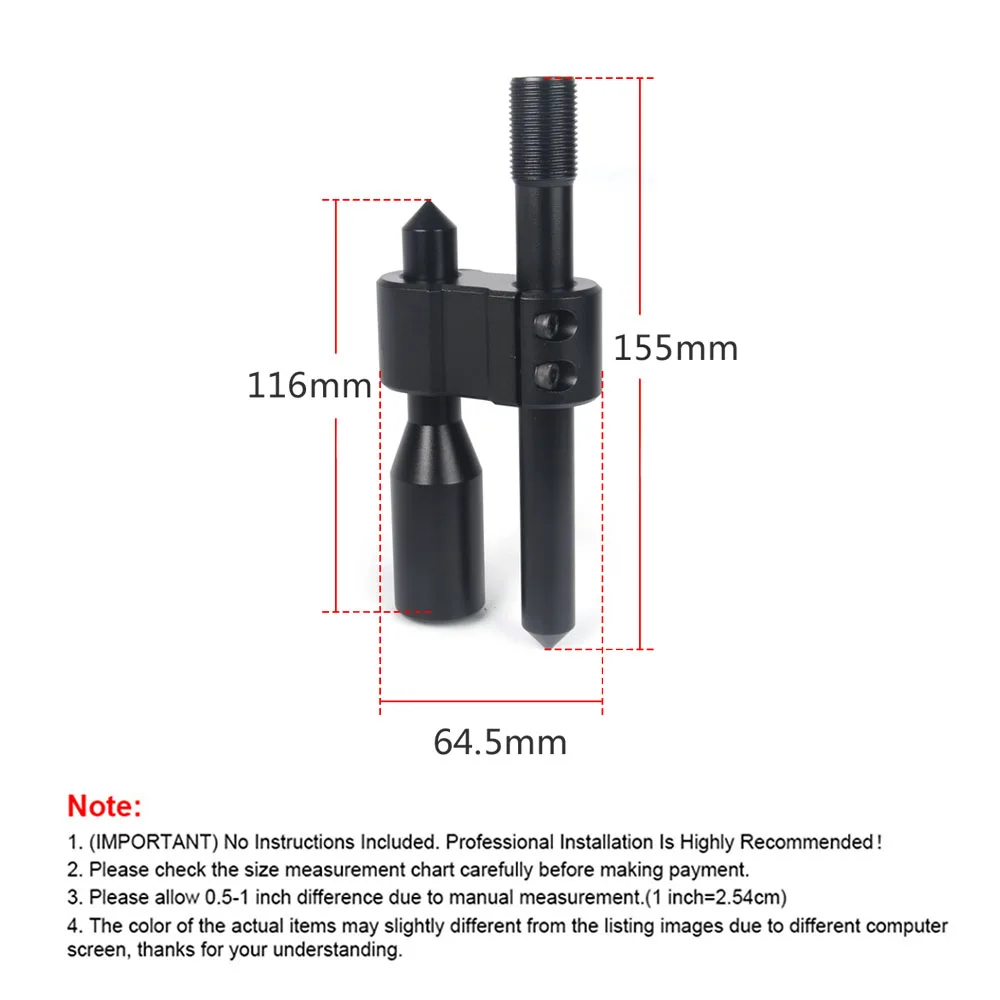 Mechanical Texture High Quality Car Aluminum H Type Shift Knob Extension Adjustable Extender Gear Shifter With Three Adapters
