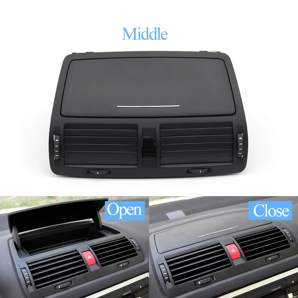 Front Rear Dashboard Air Conditioner AC Vent Grille Assembly For Skoda Octavia 2 A5 MK2 RS 2004-2014 1Z0820951B 1ZD819203