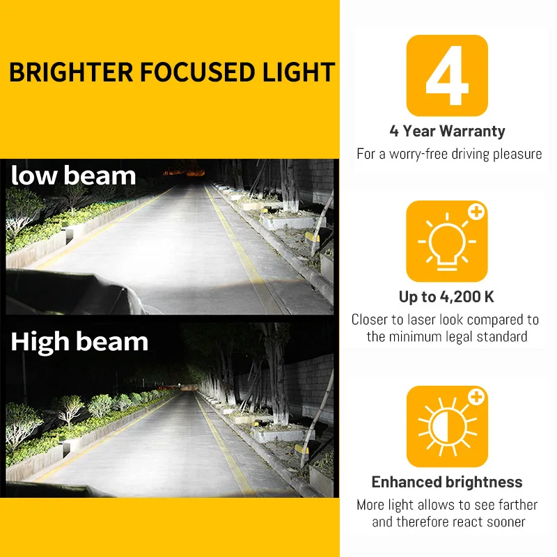 D1S D2S D3S D4S For OSRAM Xenon 66140 66240 66340 66440 CLC HID Original Car Xenon Headlight 4200K Standard White Light, 1x