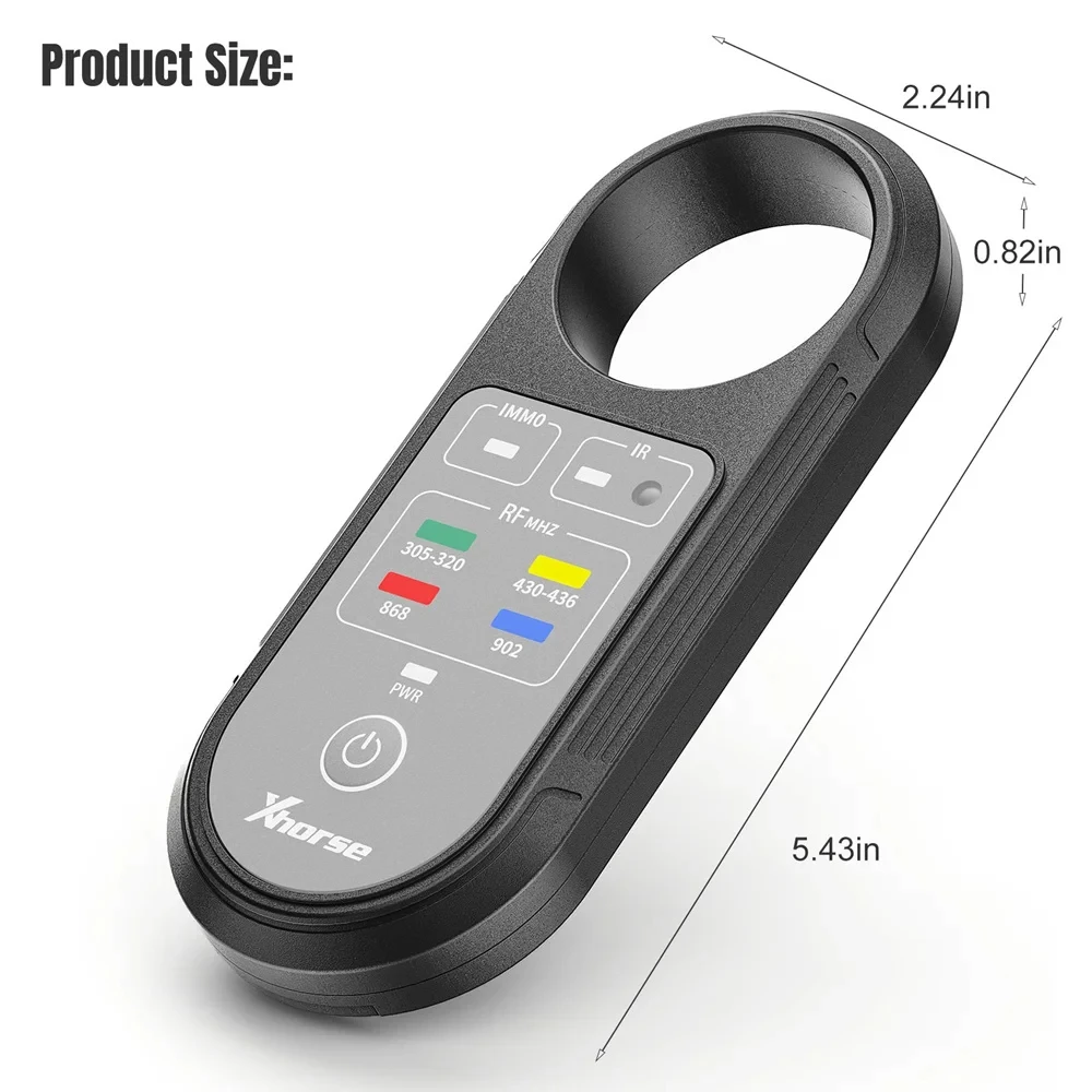 Xhorse XDRT20 V2 Remote Tester VVDI Tools Frequency Tester Infrared Signal Detection Support 315/433/868/902Mhz All Car Key