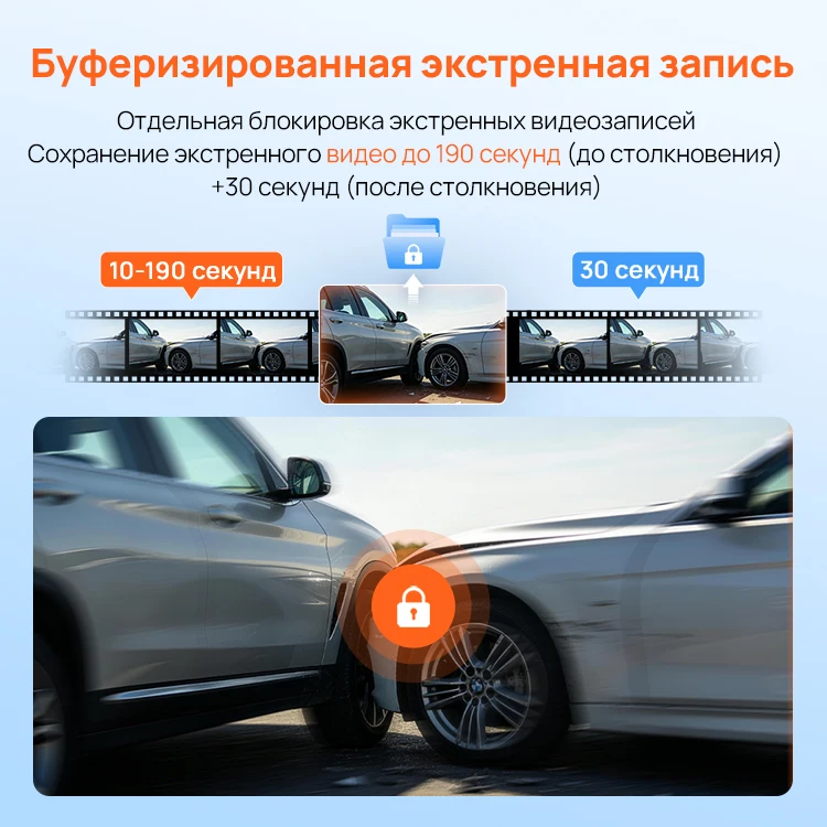 70Mai A210 1080P Hdr F1.6 Super Night Vision Dash Cam Built-In Gps Super Capacitor 24H Parking App Control
