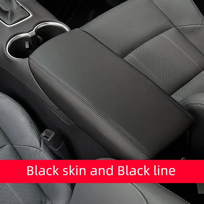 For Toyota HARRIER Accessories VENZA 2021-2025 2026 Car Interior Accessories Central Control Armrest Box Protective Leather Pad