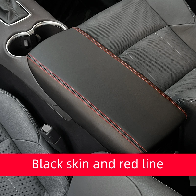 For Toyota HARRIER Accessories VENZA 2021-2025 2026 Car Interior Accessories Central Control Armrest Box Protective Leather Pad