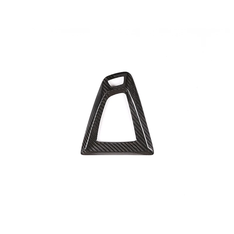 For BMW F80 F82 F87 M3 M4 M2 M5 F83 F85 X5M F86 X6M F13 Real Carbon Fiber Car Gear Shift Knob Cap Cover Sticker Panel Trim