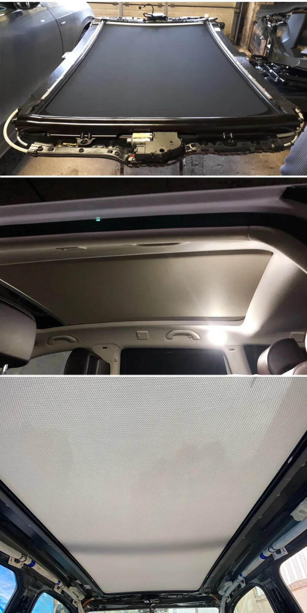 Car Panorama Sunroof Sunshade Curtain Roller Blind For Audi Q5 VW Tiguan Touran 2008 2009 2010 2011 2012 2013 2014 2015 2016